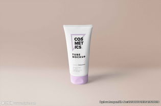 美容產品管瓶PSD源文件 日用品包裝設計的利器